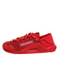 Red Logo Lace Low Top NS1 Sneakers Shoes