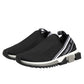 Black Slip On Sorrento Low Top Sneakers Shoes