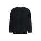 Black Wool Sweatshirt