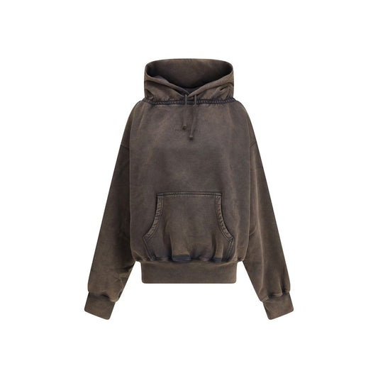 Brown Cotton Sweatshirt