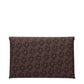 Brown Fabric Clutch Bags