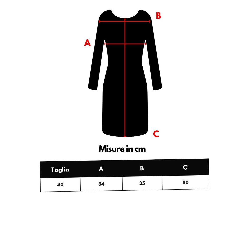 Bicolor Polyamide Short Dress