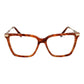 Orange Metal & Plastic Glasses (Frames)
