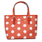 Orange Fabric Backpacks
