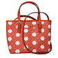 Orange Fabric Backpacks