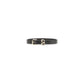 Black Calf Leather Bos Taurus Bracelet