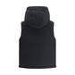 Black Wool Sleveless Jacket