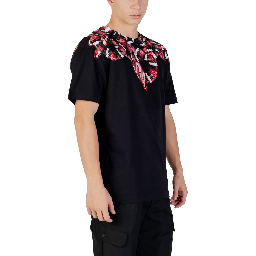 Black Cotton T-Shirt