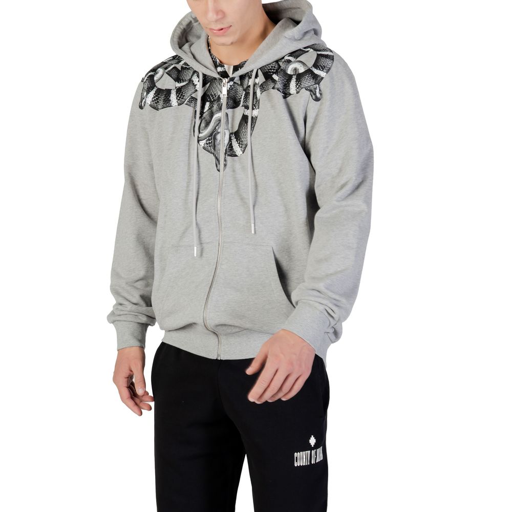 Gray Cotton Hoody