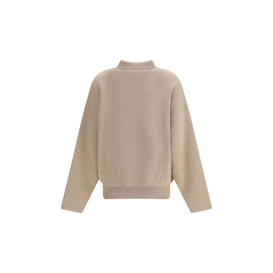 Beige Wool Sweatshirt