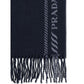 Blue Fleece Wool Scarf