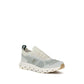 White Polyester Athletic Sneakers
