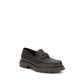 Brown Calf Leather Bos Taurus Slip-On Loafers