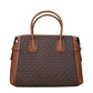 Brown Fabric Handbags