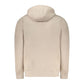 Beige Cotton Men's Hoodie