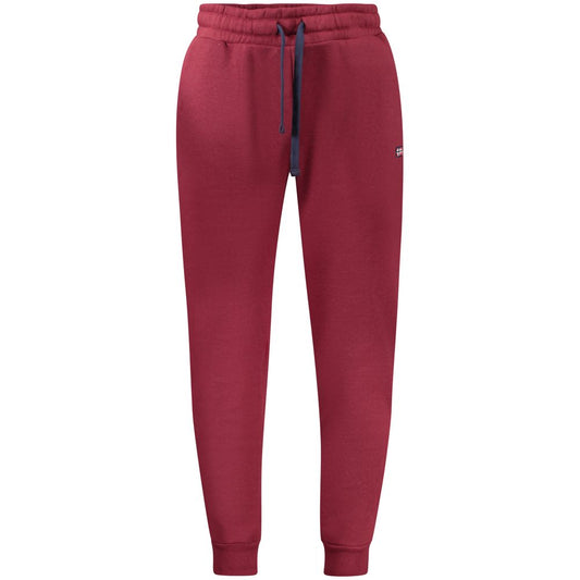 Purple Cotton Men's Tracksuit Pants