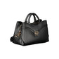 Black Polyurethane Women's Handbag
