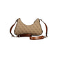 Beige Polyurethane Women Shoulder Bag