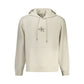 Beige Cotton Men's Hoodie