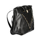 Black PVC Women Handbag
