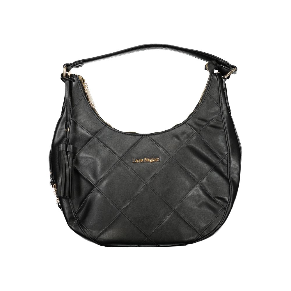 Black PVC Women Handbag