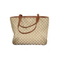Beige Polyester Women Handbag