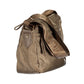 Beige Polyester Women Handbag