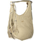 Beige PVC Women's Handbag