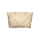 Beige PVC Women Handbag