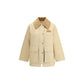 Beige Cotton Coat