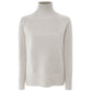 Beige Cashmere Women Sweater