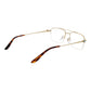 Gold Men Glasses Frame