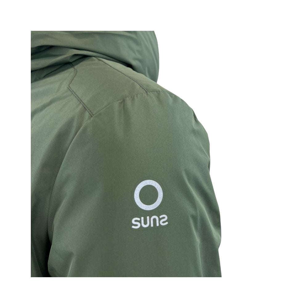 Green Polyester Jackets & Coat