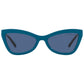 Blue Resin Sunglasses