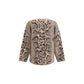 Animalier Cashmere Cardigan