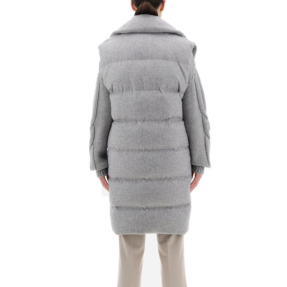 Gray Cashmere Coat