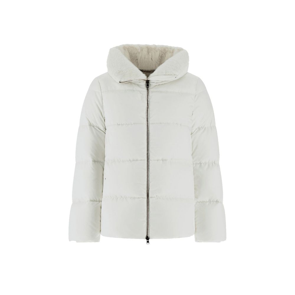 White Polyamide Coat