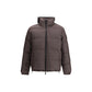 Brown Polyester Coat
