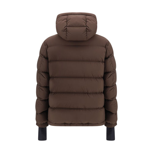 Brown Polyamide Shell Jacket