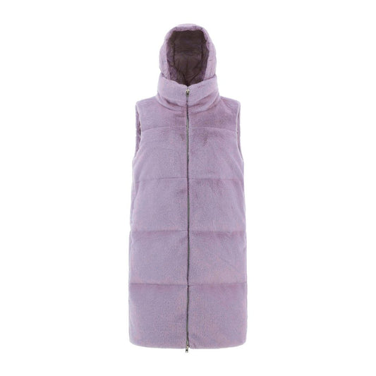 Purple Polyamide Coat