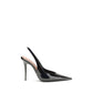 Black Leather Pumps