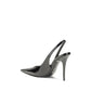 Black Leather Pumps