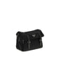Black Polyamide Shoulder Bag