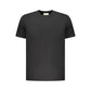 Black Cotton Men T-Shirt