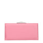 Pink Satin Clutch Bag