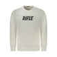 White Cotton Men Sweatshirt