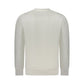 White Cotton Men Sweatshirt