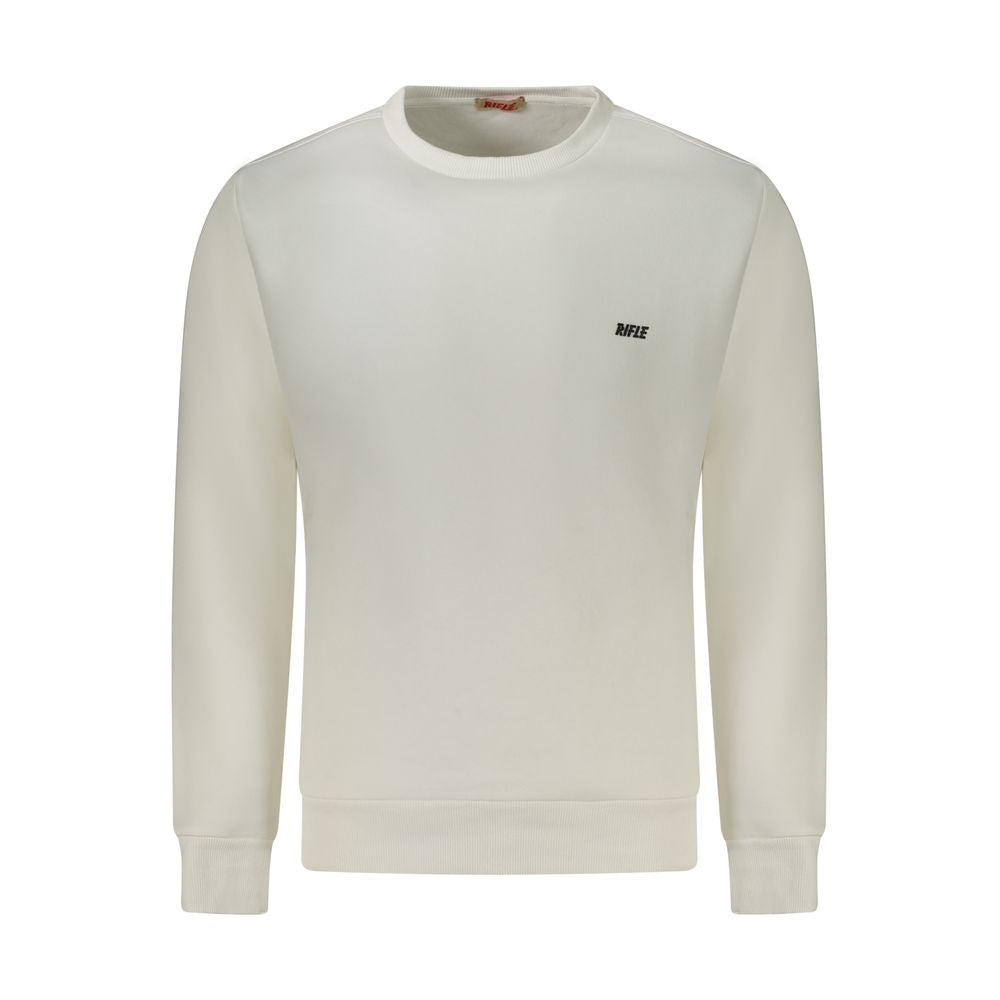 Bianco Cotton Men Sweatshirt