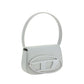 White Calf Leather Bos Taurus Shoulder Bag