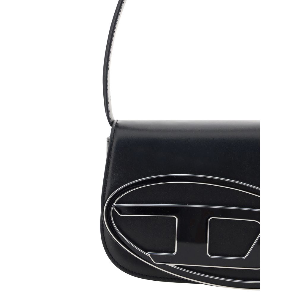 Black Calf Leather Bos Taurus Shoulder Bag